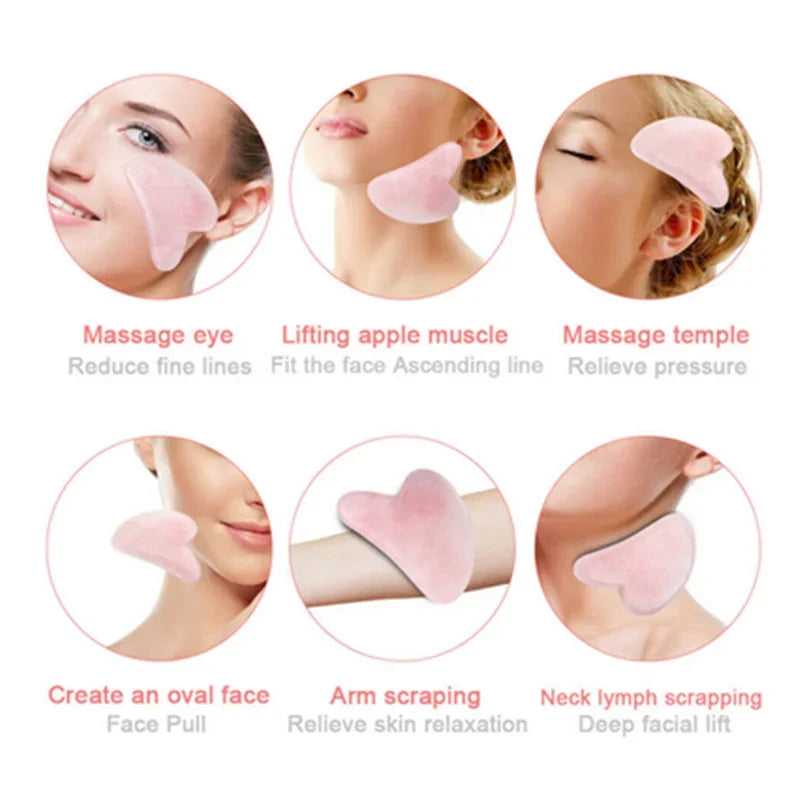 Natural Jade Gua Sha Facial Tool