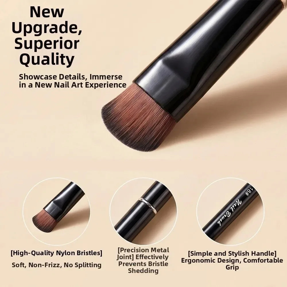 3-in-1 French Tip Nail Art Brush