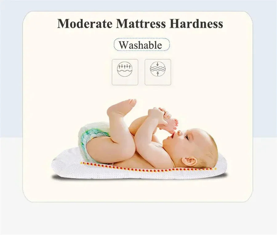 Portable Foldable Baby Bassinet, Travel Crib Bed for Newborns