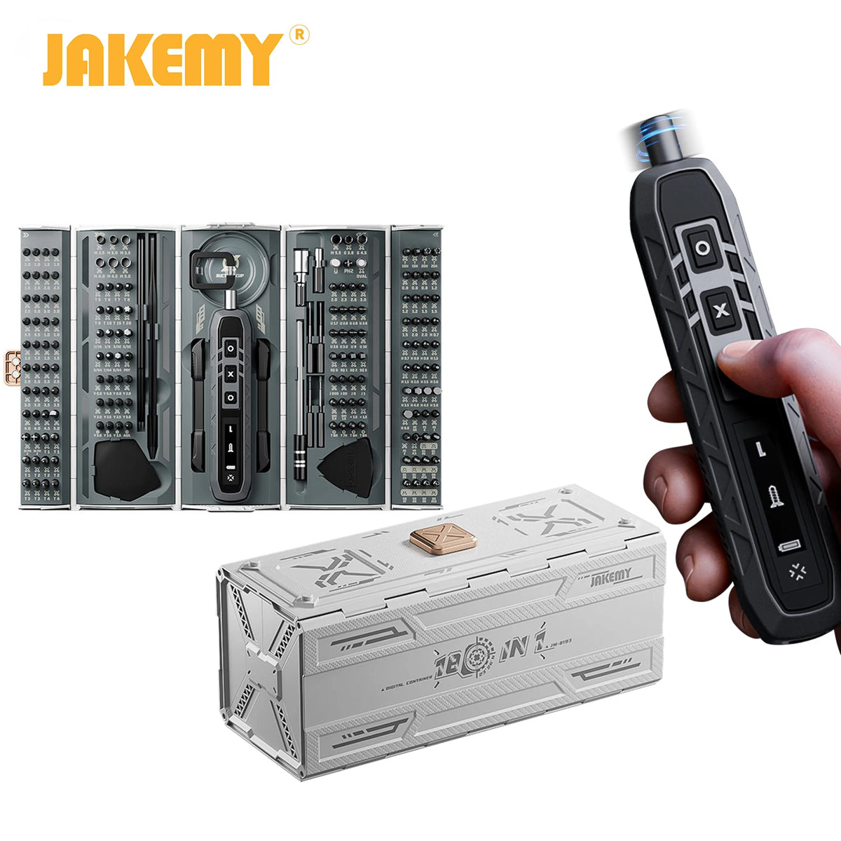 180-in-1 Precision Screwdriver Set with Magnetic Bits for Phones, Laptops and Glasses Repair