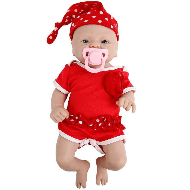 Full Silicone Reborn Baby Doll Kit, Realistic Lifelike Newborn Doll