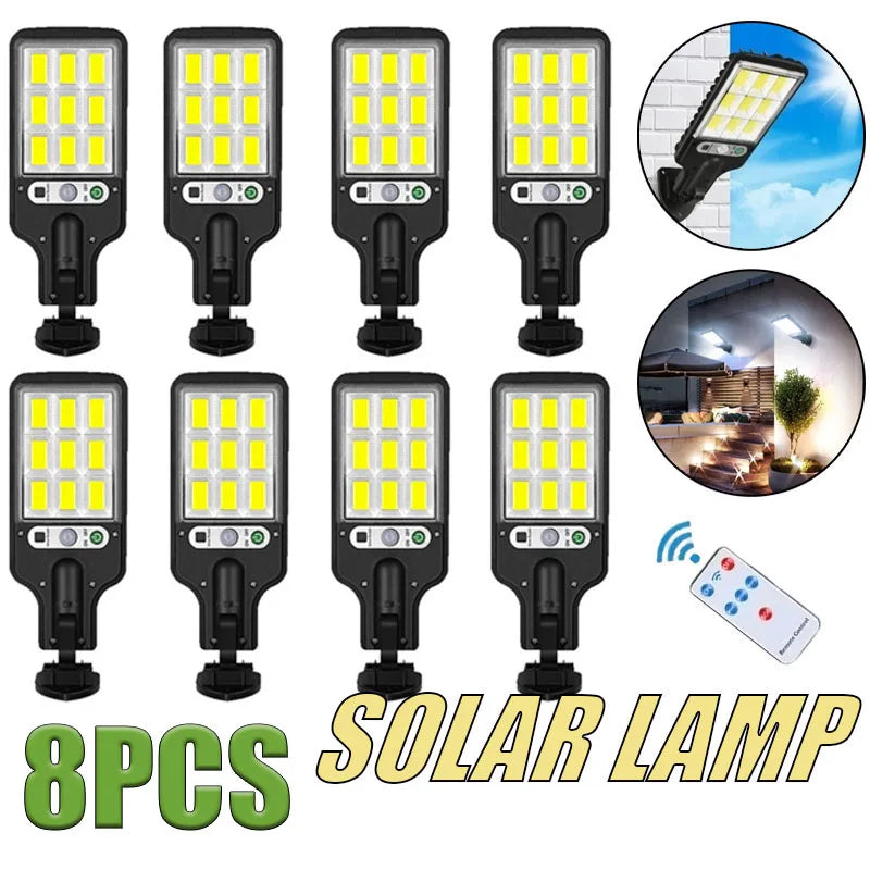 Solar Motion Sensor Outdoor Lights