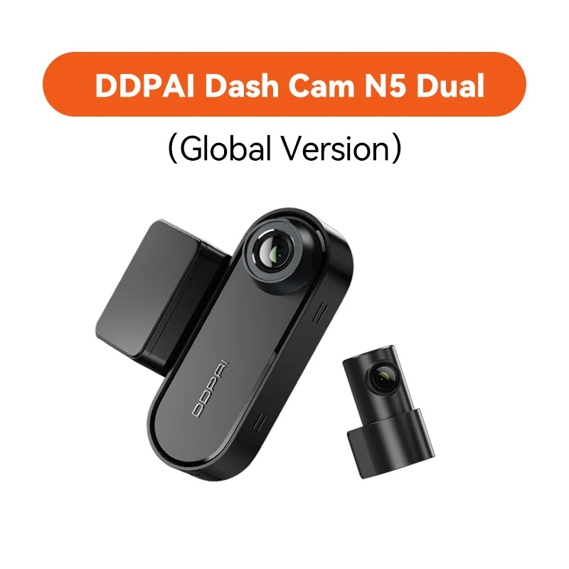 DDPAI N5 Dual 4K Front & Rear Dash Cam