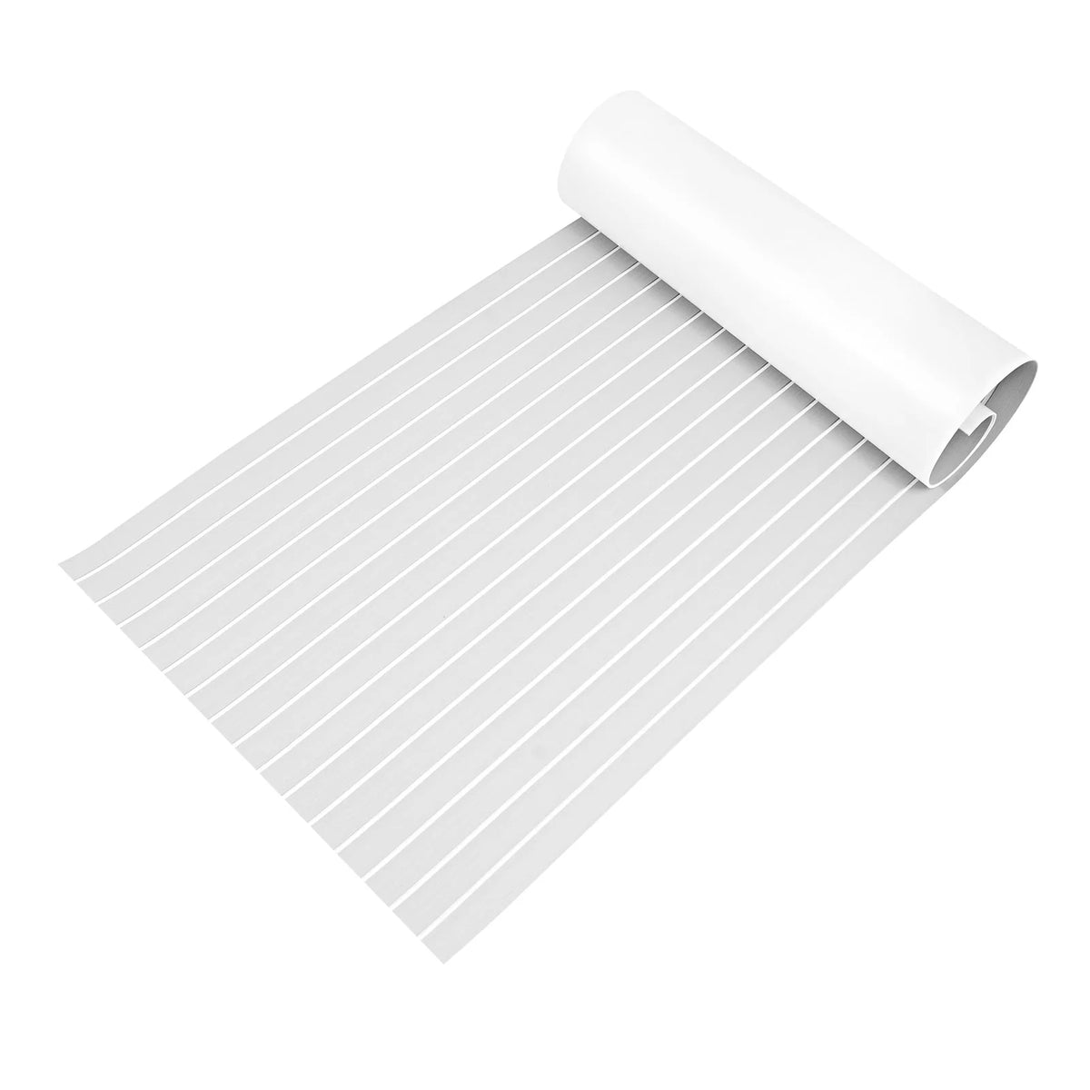 Self-Adhesive EVA Foam Floor Mat 90x240cm Faux Teak Waterproof Boat Decking RV Floor Pad 6mm Thick for Marine Caravan Home Gym