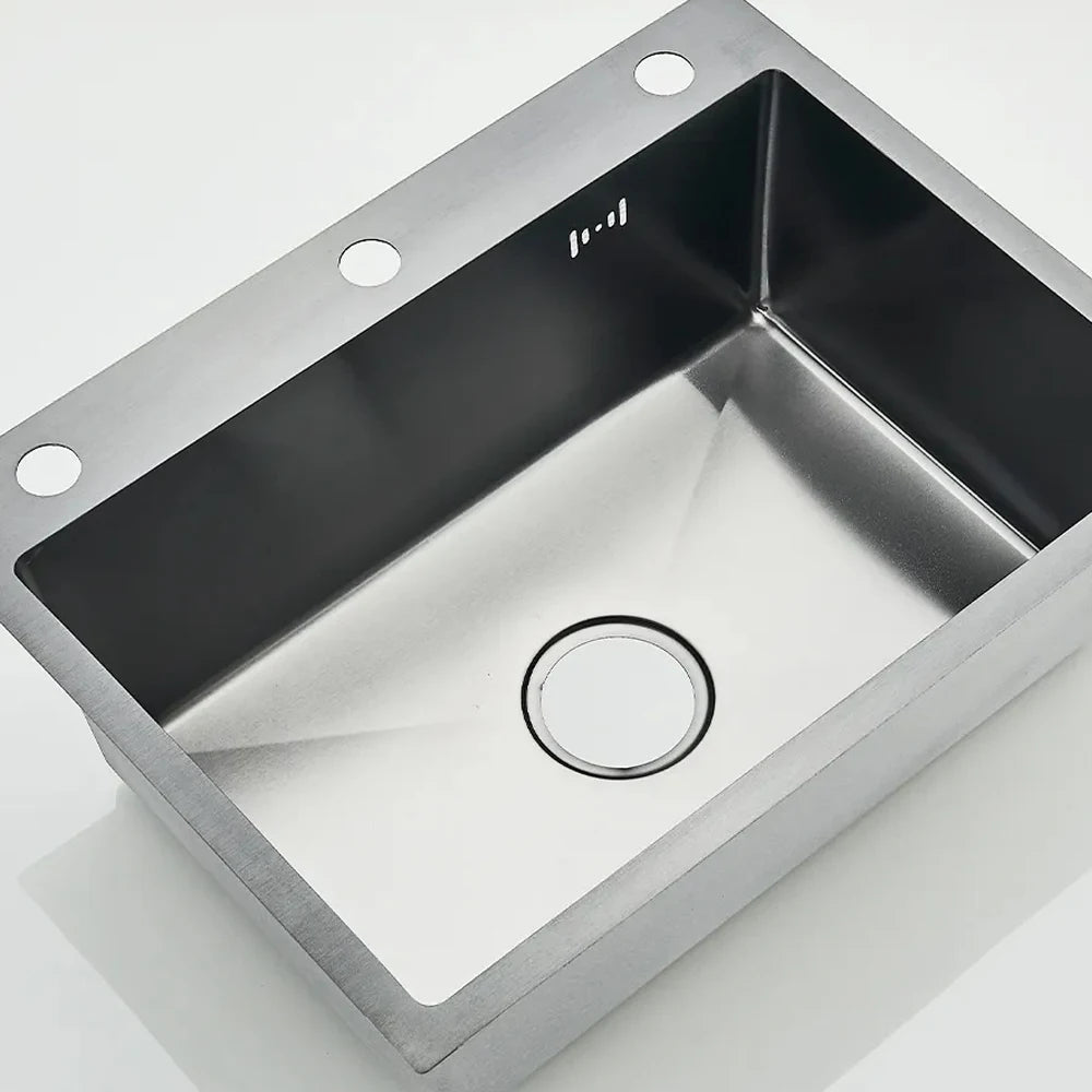 Stainless Steel Kitchen Sink Large Integrated Faucet Sink Dish Basin With Drain Basket Soap Dispenser/Pure Water/Cup Washer