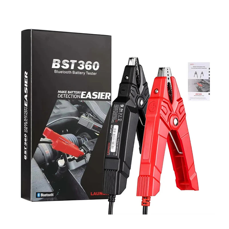 LAUNCH X431 BST360 Car Battery Tester Clip Analyzer 12V Voltage Battery Charging automotive scanner for X431 PROS V Bluetooth