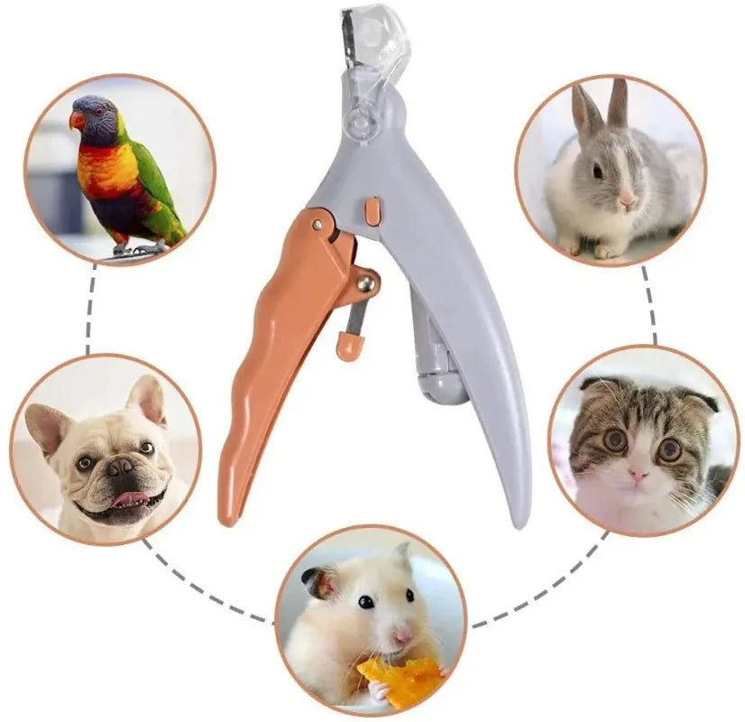 Professional Pet Nail Clipper Scissors with LED Light, Cat and Dog Nail Clippers, Claw Cutter Pet Supply