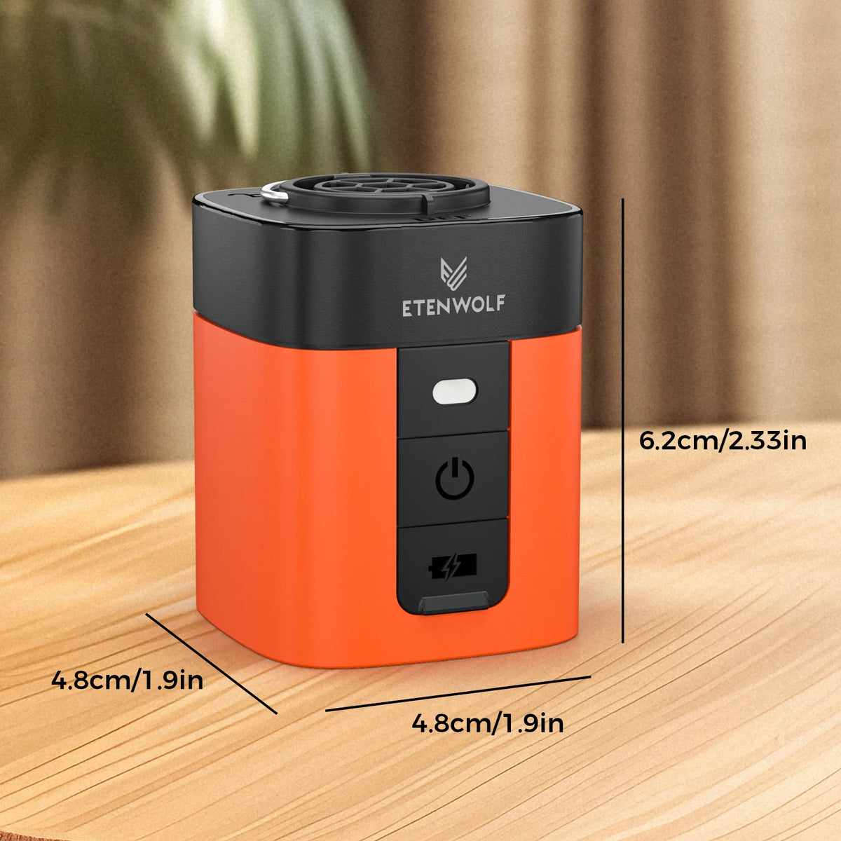 ETENWOLF AIR 3SE Portable Air Pump, Rechargeable Inflator and Deflator for Mats and Pool Floats