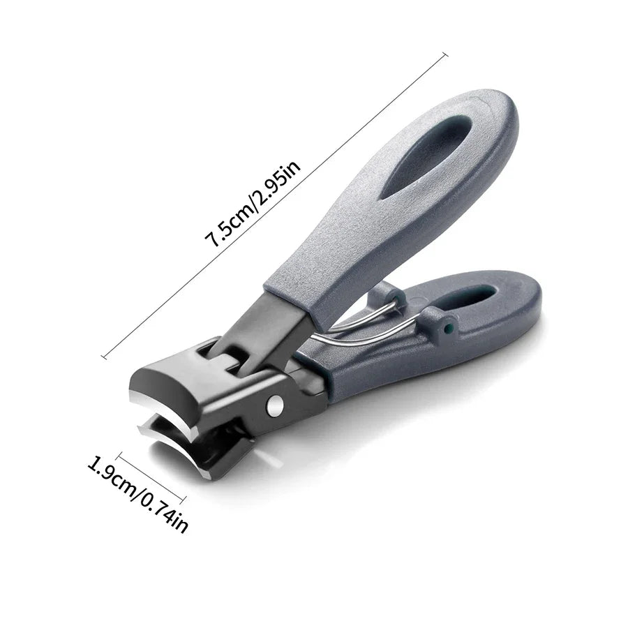 Wide Jaw Stainless Steel Nail Clippers