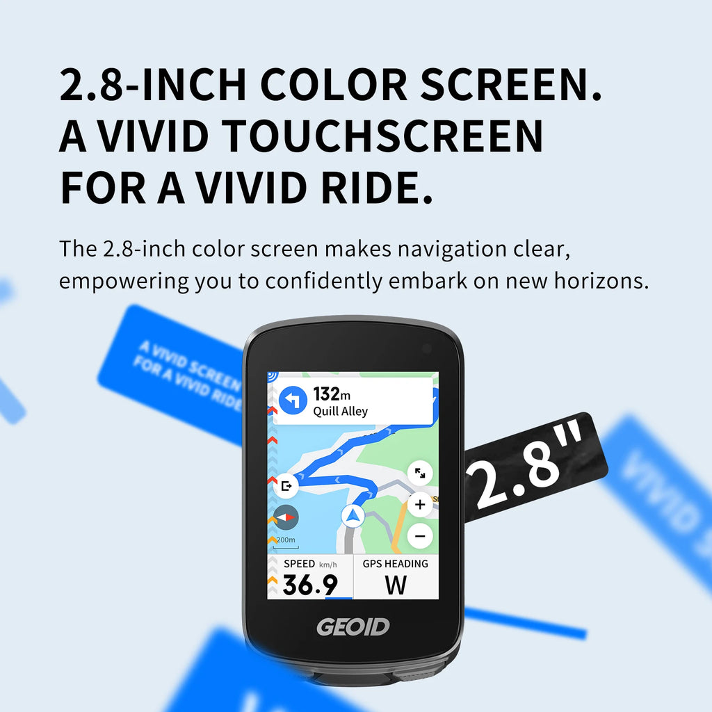 GEOID CC700 Pro 2.8" GPS Bike Computer