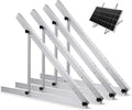 47/45 Inch Upgraded Adjustable Solar Panel Tilt Mount Bracket Foldable Tilt Legs Stand Supports 100‑500W Solar Panels 1/2/4 Pack for Roof RV Boat