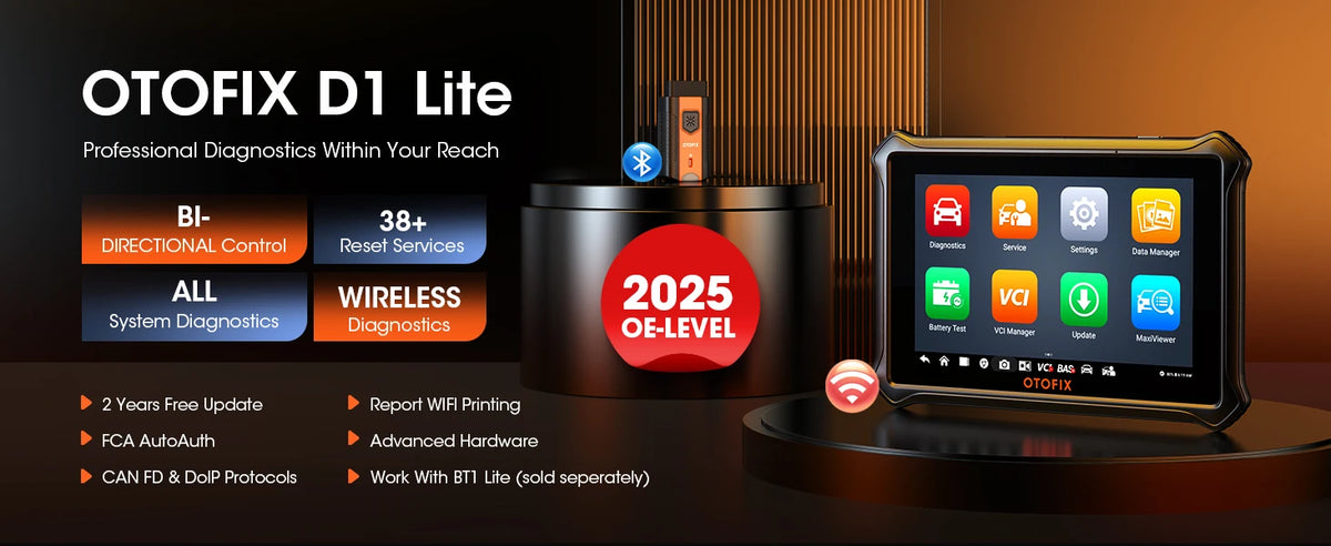 OTOFIX D1 Lite Bluetooth Bi-Directional OBD2 Scanner