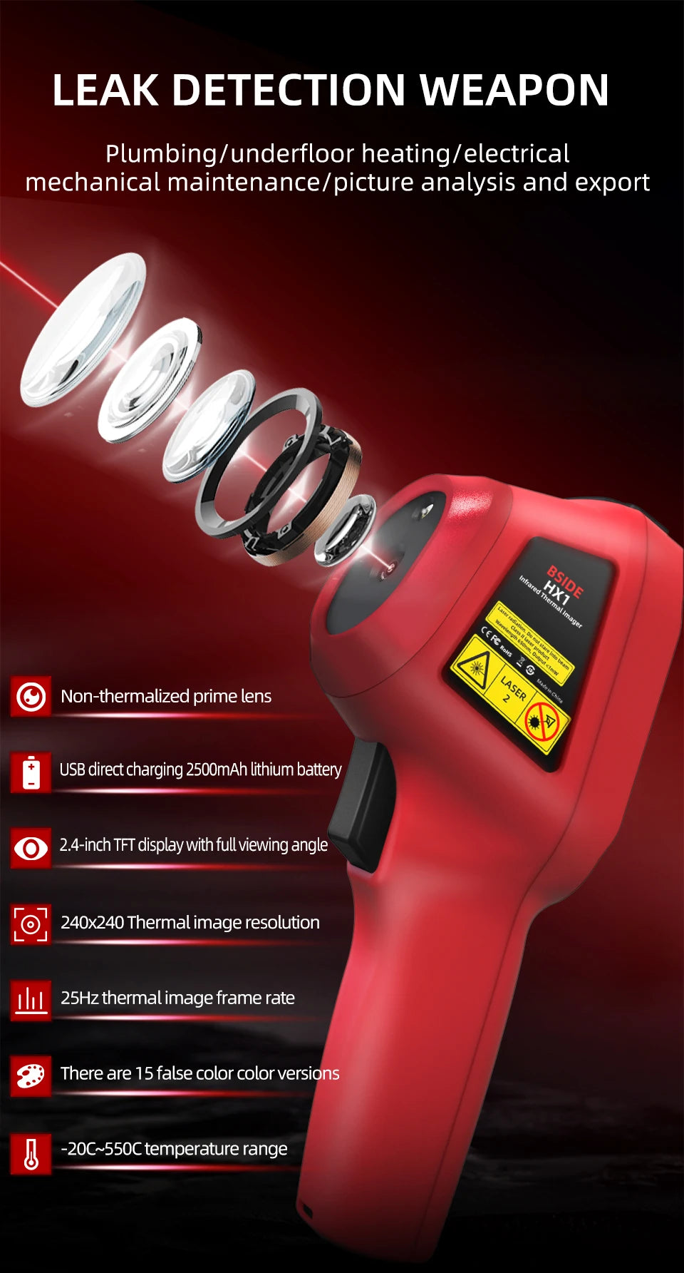 BSIDE Handheld Thermal Imaging Camera 240x240