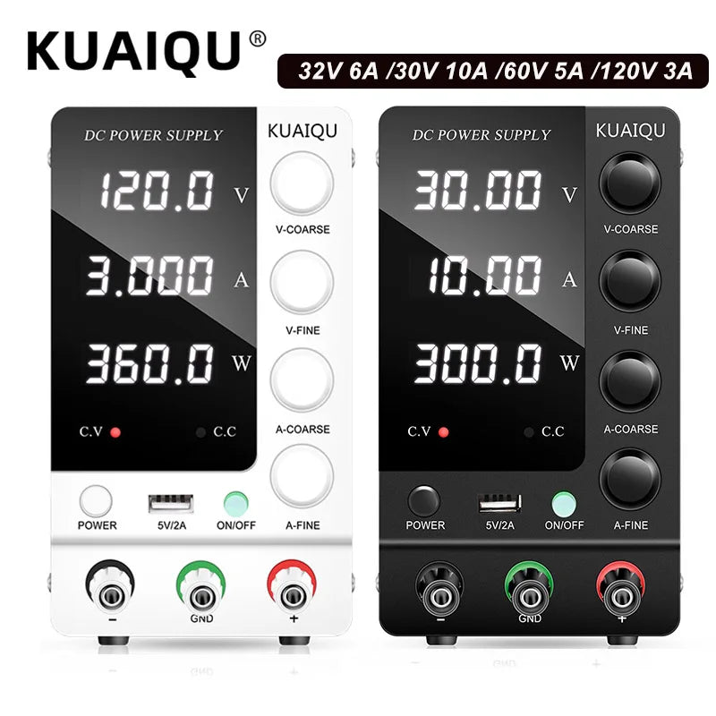 KUAIQU Adjustable DC Bench Power Supply