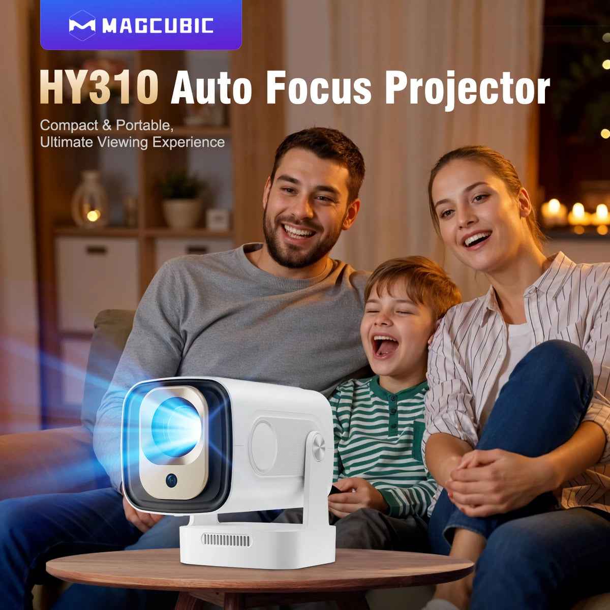 Magcubic HY310 1080P Auto-Focus Projector