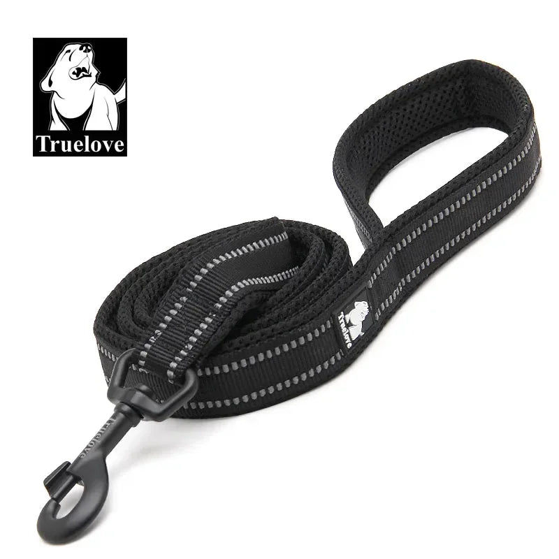 Truelove Soft Padded Pet Leash, Reflective Nylon Mesh 200cm Lead for Dogs and Cats, Available in 11 Colours