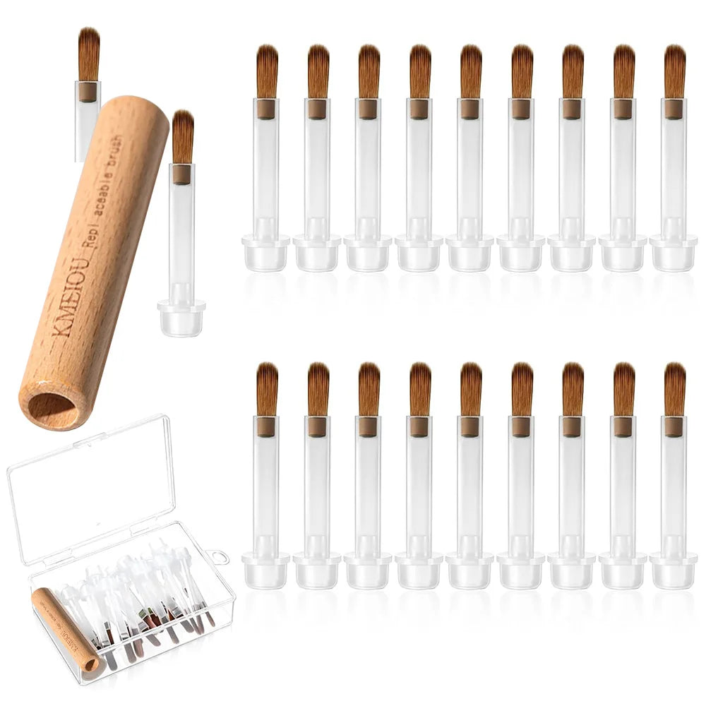 Disposable Gel Polish Brushes, 20 Pack