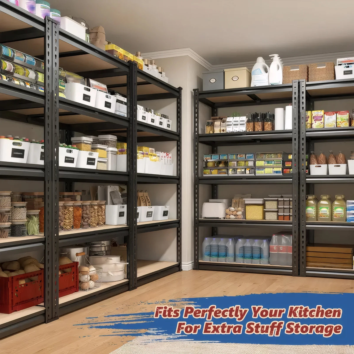 2000 lb Heavy-Duty Garage Storage Shelves