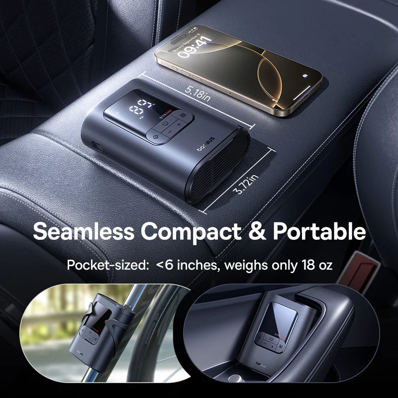 Baseus GoTrip VA1 Max Cordless Car Tire Inflator