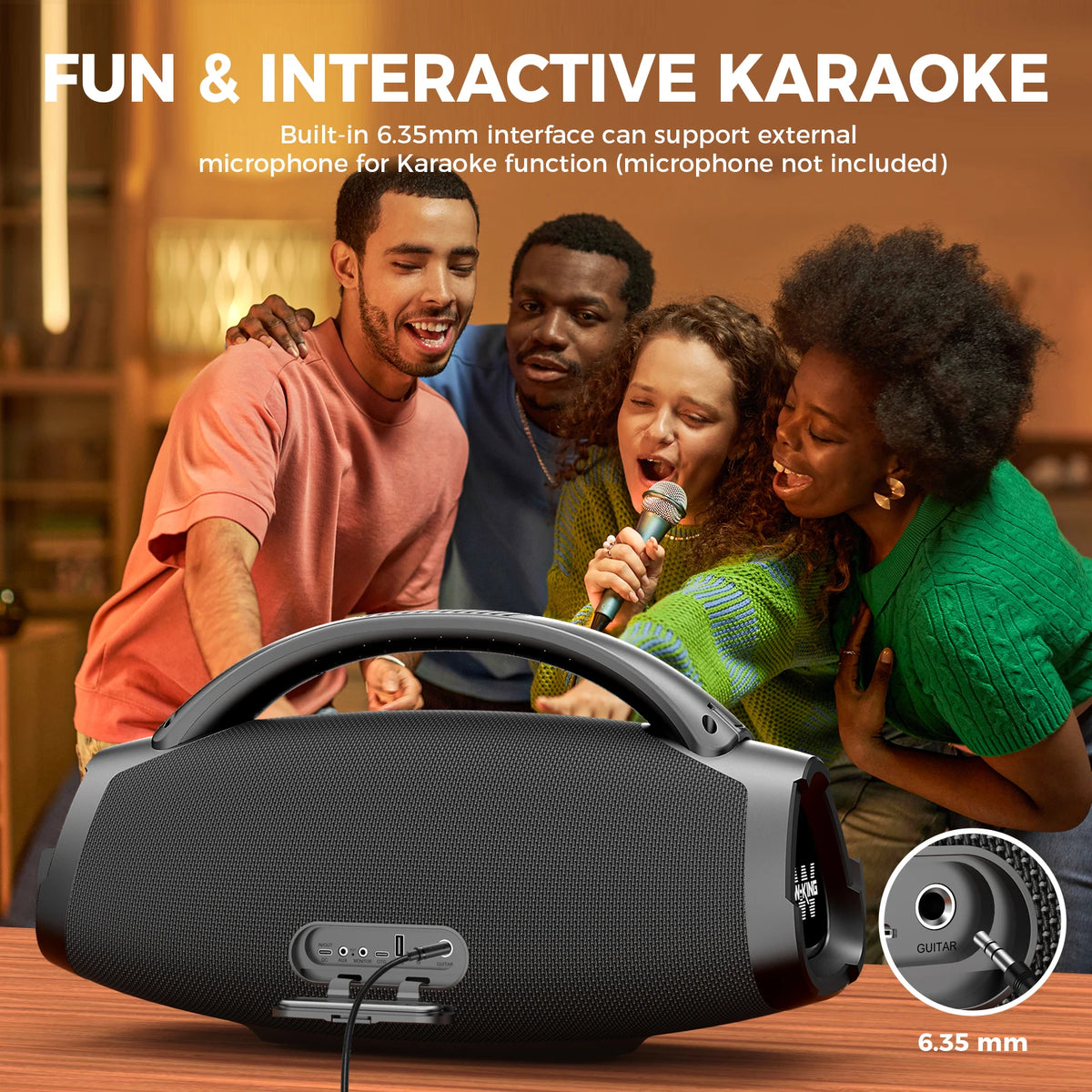 W-KING X20 200W Portable Bluetooth Party Speaker