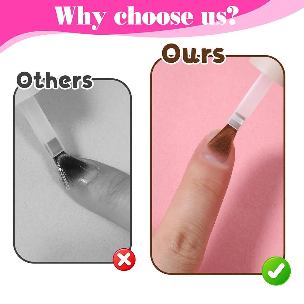 Disposable Gel Polish Brushes, 20 Pack