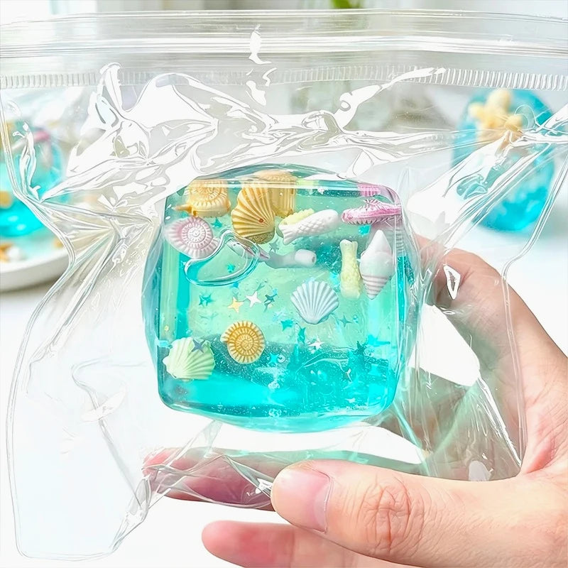 Ocean Shell Cube Stress Ball