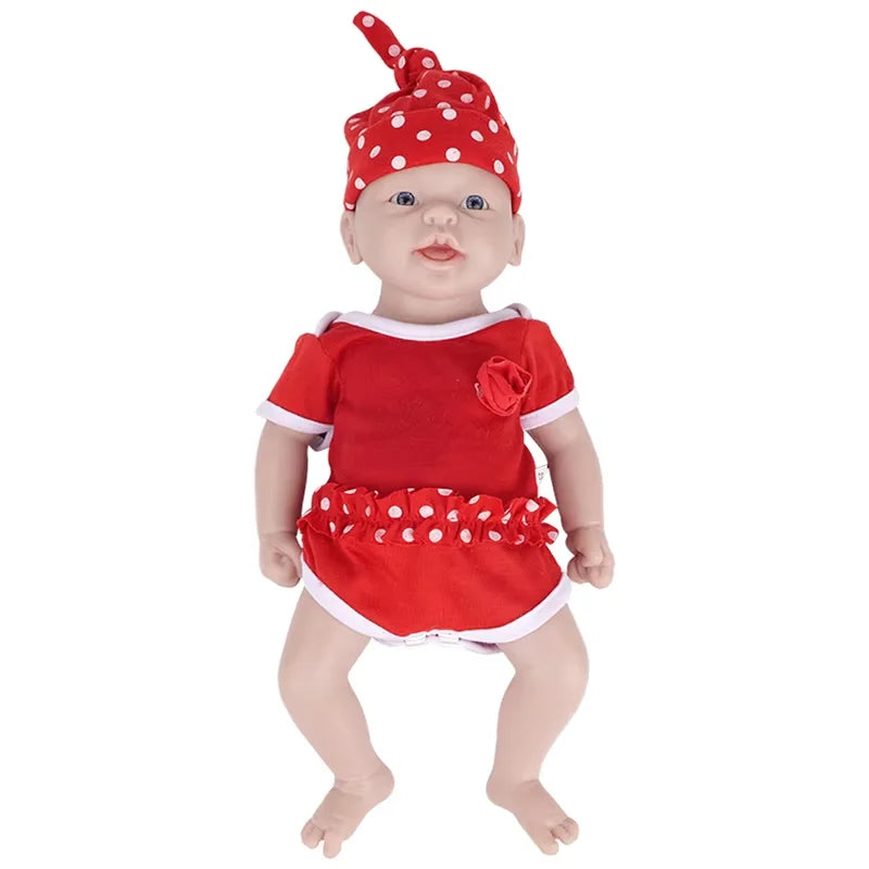 Full Silicone Reborn Baby Doll Kit, Realistic Lifelike Newborn Doll