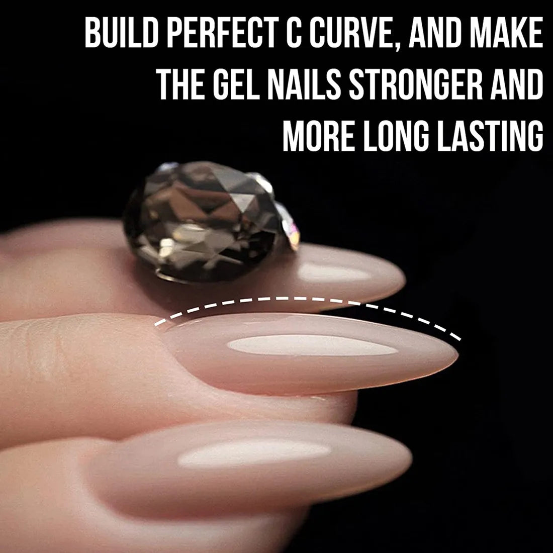 Makartt 5-in-1 Builder Gels Nail Gel Extension Nail Strengthen & Nail Repair Base Coat Nail Polish Soak Off UV/LED Lamp Needed