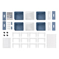 33'' High 6-Drawer Organizer/Household Storage Cabinet Drawer Type Underwear Box