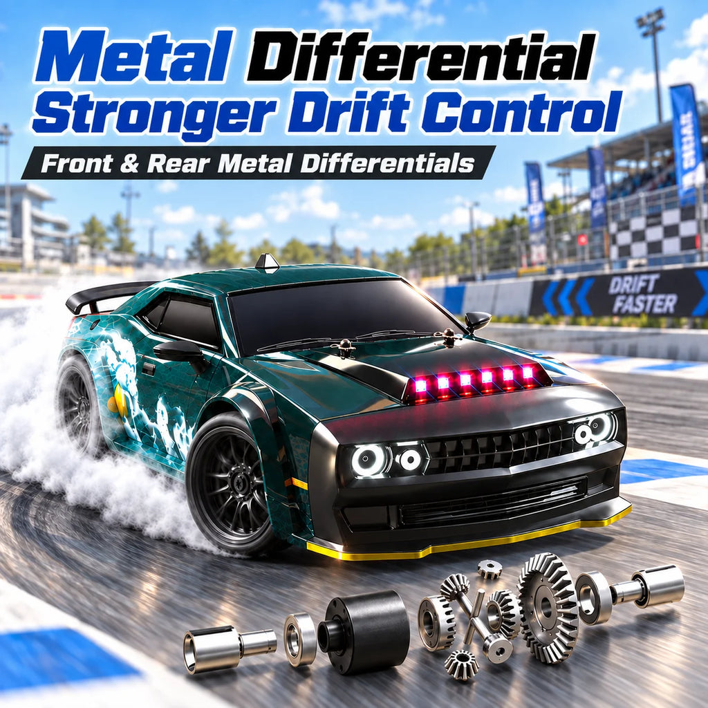 ZNLYRION 70KM/H RC Toy SG216PRO 4WD RC Drift Car 1:16 Scale  2.4G Remote Control Brushless Racing Car With LED Lights for Adults