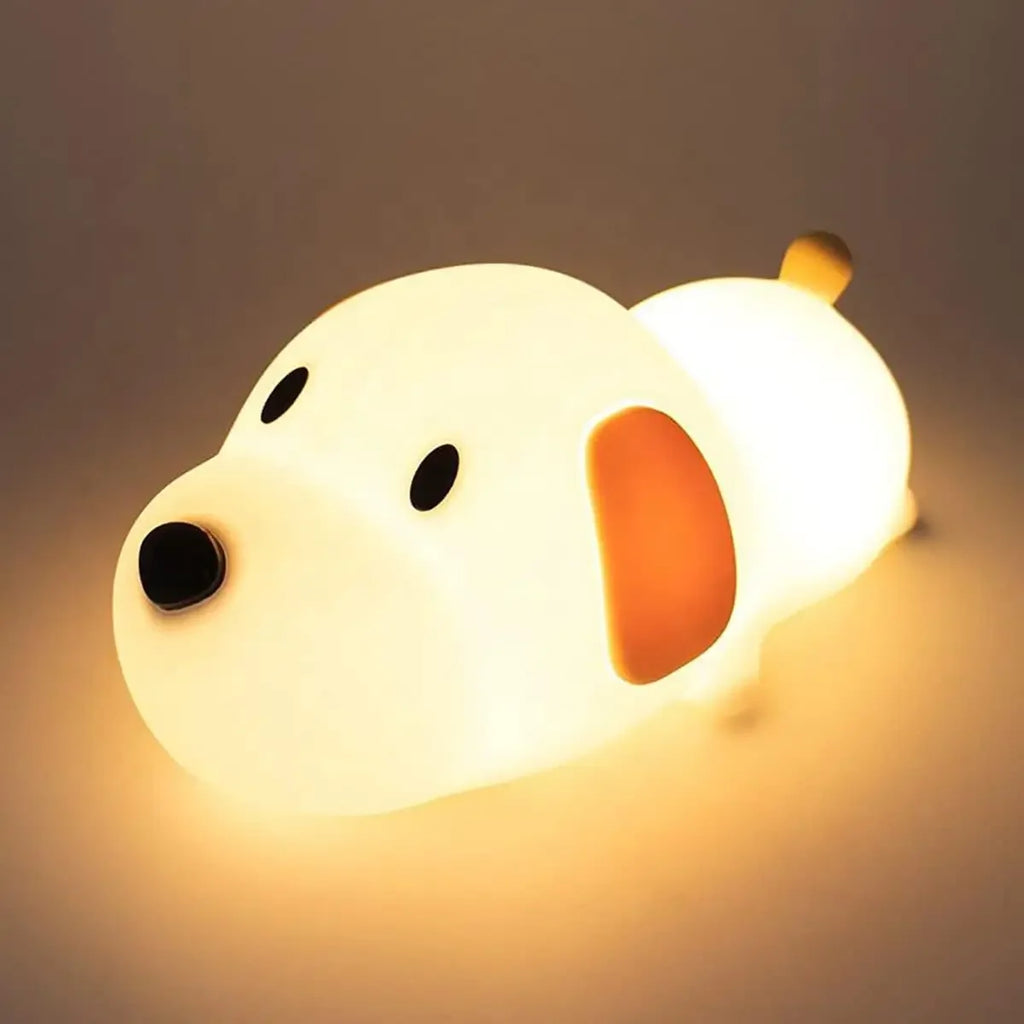 Silicone Axolotl LED Night Light with Touch Control