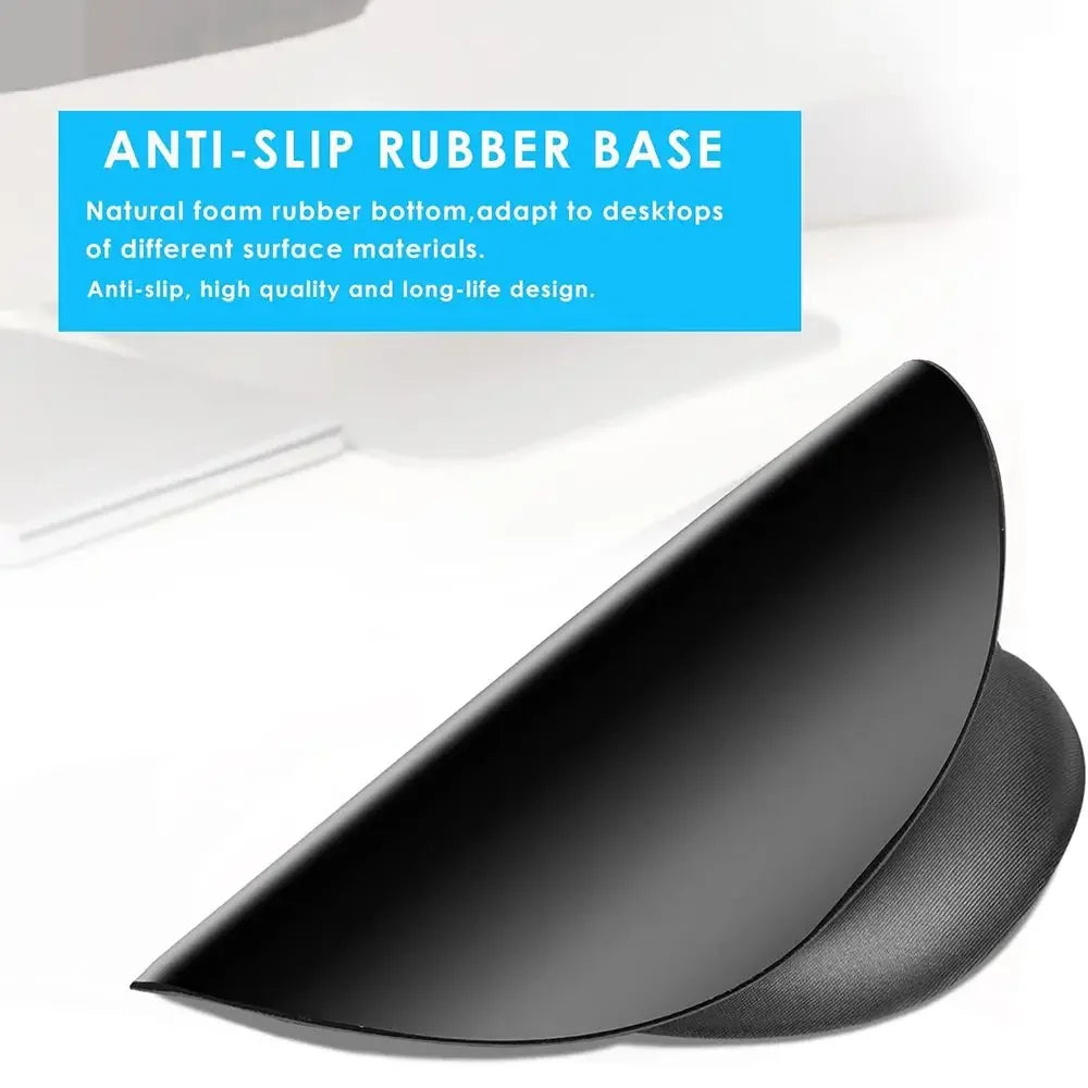 Ergonomic Wrist Rest Mouse Pad with Memory Foam - Non-Slip Gel Support Wrist Pad for Computer PC Laptop