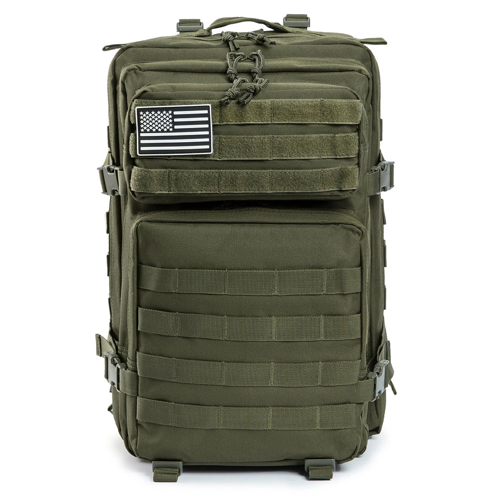 45L Large Capacity Outdoor Backpack, 3-Day Hiking and Camping Rucksack