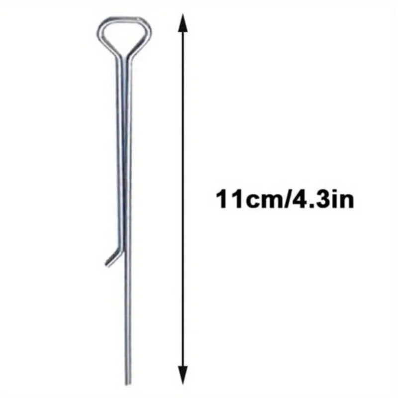 Main 20Pcs/Lot Candle Wick Holders Candle Wick Fixer Cotton Wick Fixed Iron Clip Stabiliser DIY Candles Making Device Tool Accessories