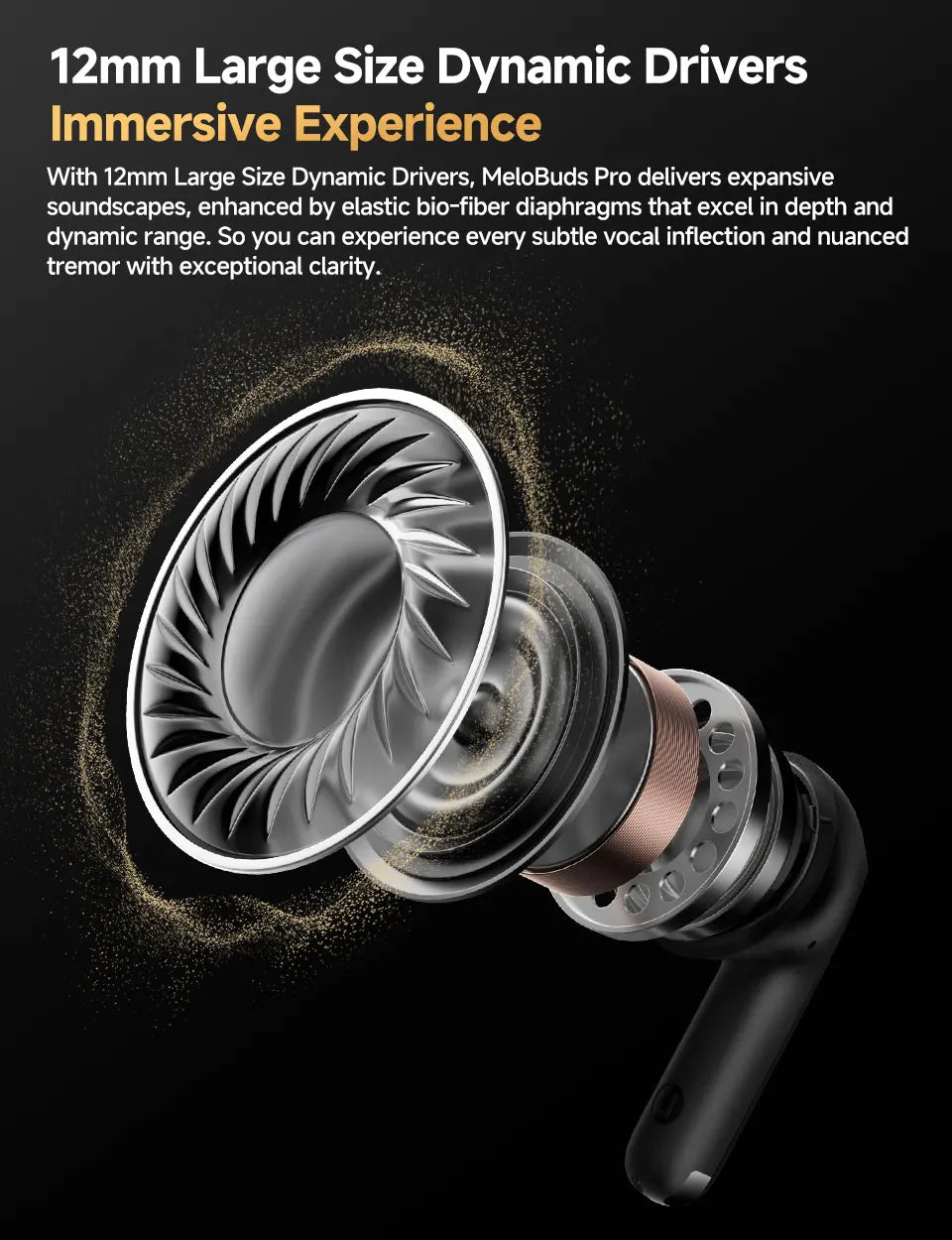 QCY MeloBuds Pro ANC Wireless Earbuds