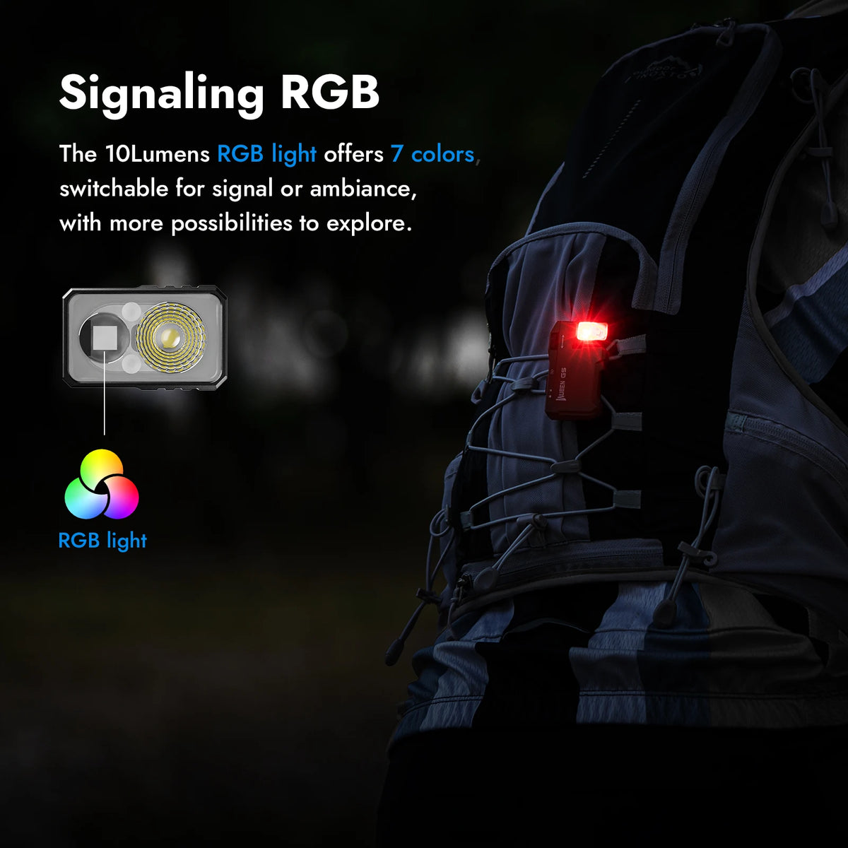 WUBEN G5 Magnetic EDC Keychain Flashlight