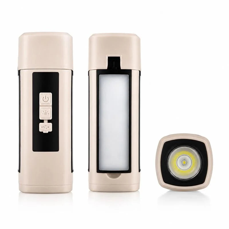 Rechargeable Long-Beam LED Flashlight