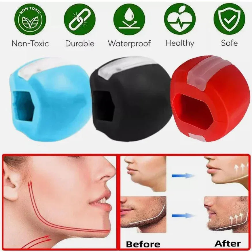 Jawline Exerciser Chew Balls, 3 Pack