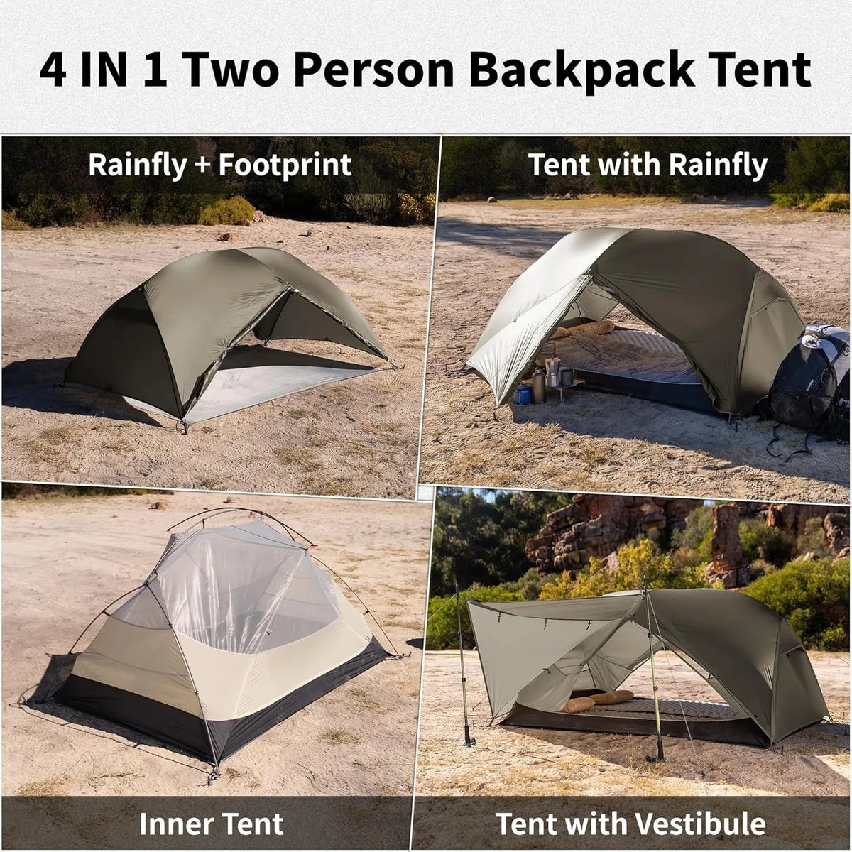 Naturehike Mongar PRO Ultralight Backpacking Tent