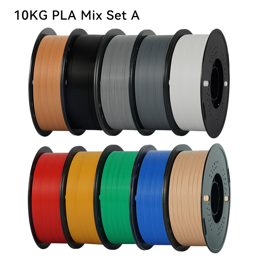 KINGROON Multicolor PLA Filament, 10kg
