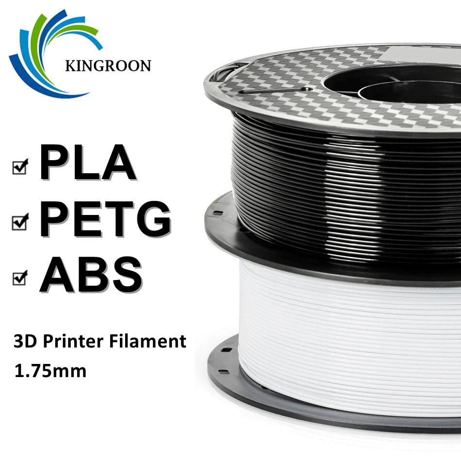 KINGROON PLA/ABS/PETG Filament Bundle, 10kg