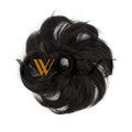 Curly Human Hair Bun Chignon