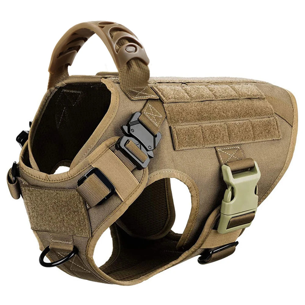 Dog Harness and Leash Set with Collar, Training and Walking Vest for Medium and Large Dogs