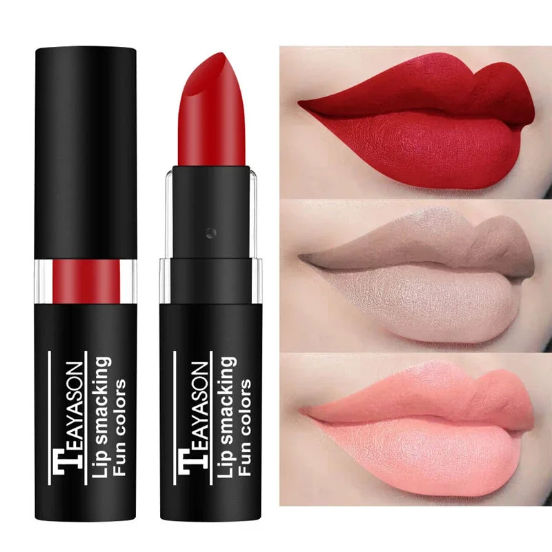 Clay Nude Lip Primer Concealer Velvet Matte White Black Halloween Retro Lipstick Waterproof Lasting Lip Stain Makeup for Women