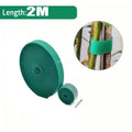 Self Adhesive Plant Nylon Cable Tie Green Adjustable Plants Hook Loop Support Garden Twine Bandage Reusable Fastener Tape Strips