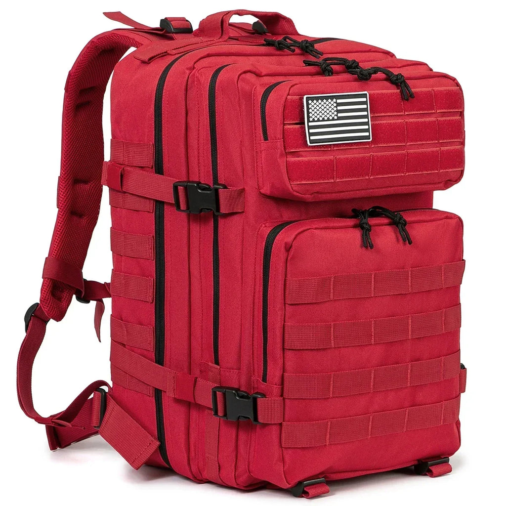 45L Large Capacity Outdoor Backpack, 3-Day Hiking and Camping Rucksack