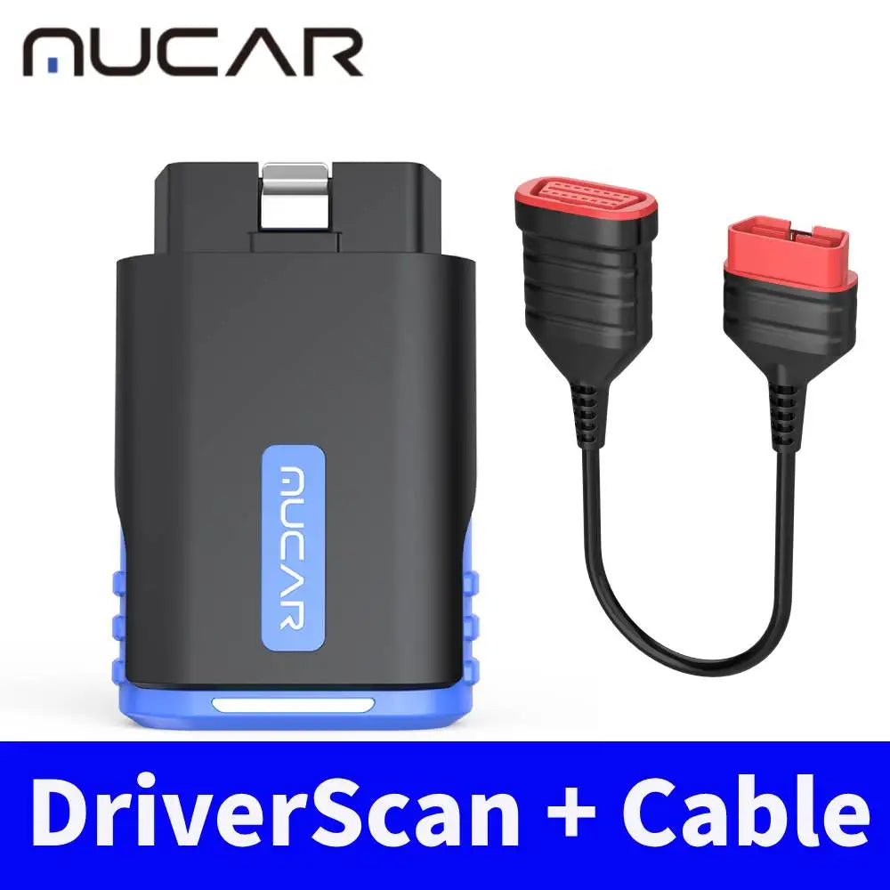 MUCAR Driverscan Automotive Diagnostic Tools Obd 2 Scanner All Cars Full System Code Reader 15 Resets Bi-Directional Scan Tool