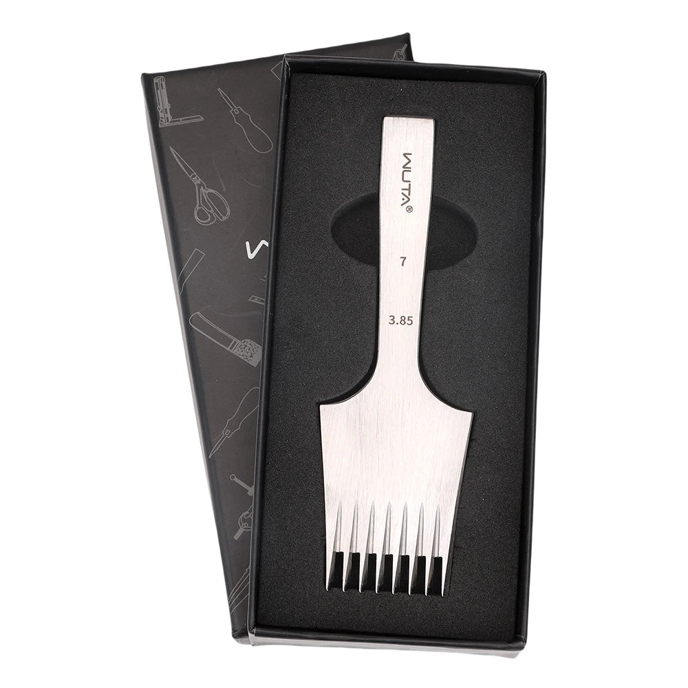 WUTA 1pc High Quality Sharp Leather Chisel French Style Pricking Iron Die-steel Leather Punching Tool Polish-2.7/3.0/3.38/3.85mm
