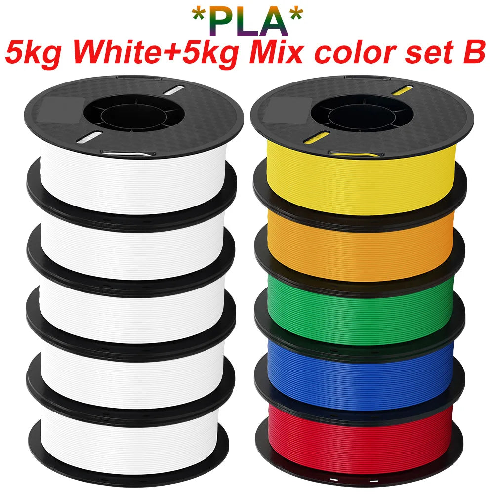 KINGROON PLA & PETG Filament Bundle, 10kg