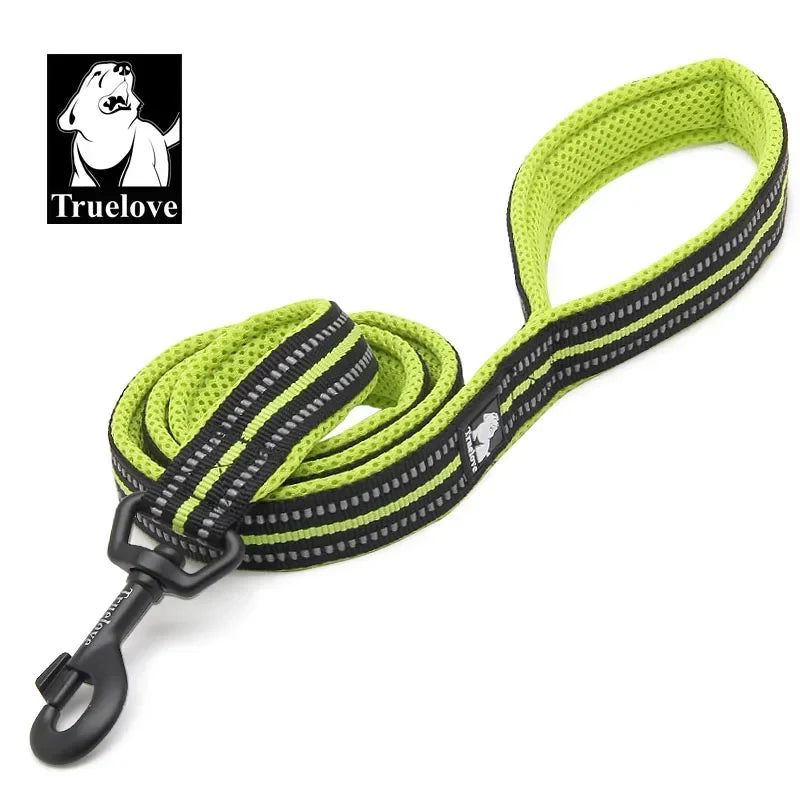 Truelove Soft Padded Pet Leash, Reflective Nylon Mesh 200cm Lead for Dogs and Cats, Available in 11 Colours